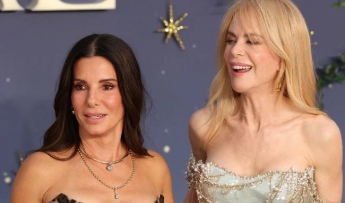 Sandra Bullock and Nicole Kidman Have Forgotten What Aging Is (5 Photos + Video)