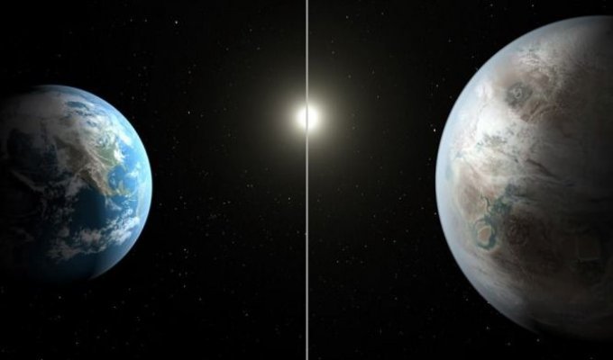 Ученые обнаружили первую землеподобную экзопланету (4 фото)