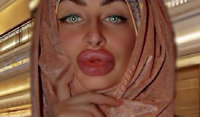 Блогерша из Афганистана взорвала Интернет своей внешностью (12 фото)