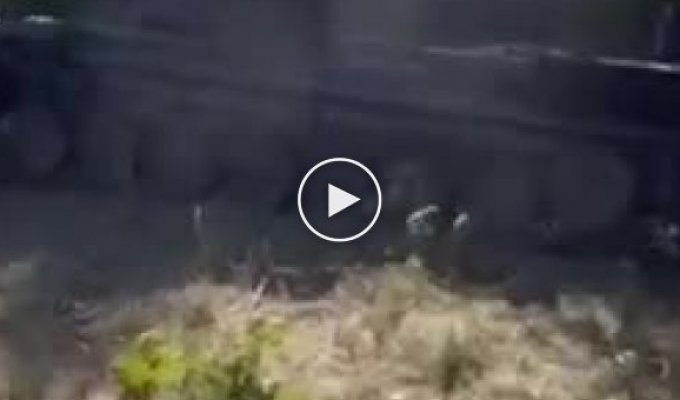 Первое видео с немецкой самоходной зенитной установкой «Gepard 1A» в Украине