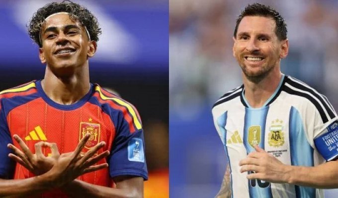 A sweet football story about Lionel Messi and Lamine Yamal (5 photos)