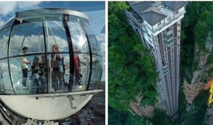 5 Elevators That Are Hard to Believe Exist (16 Photos + 4 Videos)