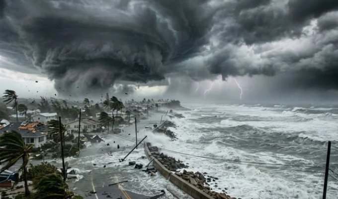 Why hurricanes are given human names (3 photos)