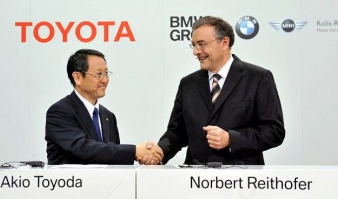 Компании BMW и Toyota подписали договор сотрудничества (3 фото)