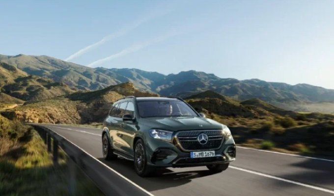 Mercedes представил обновлённые GLE и GLS (6 фото)