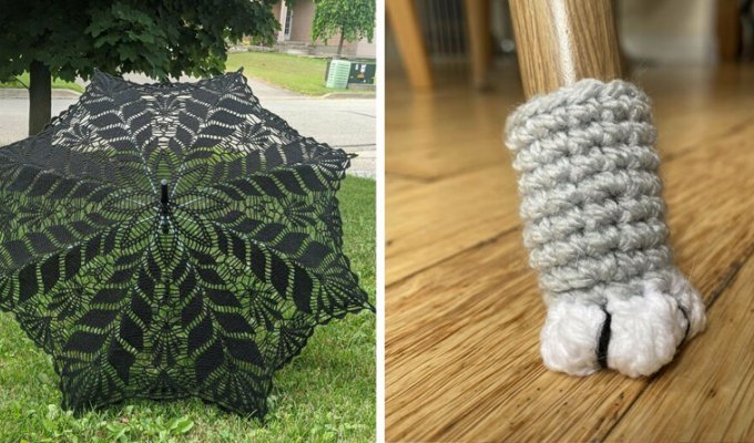 30 real masterpieces from knitting lovers (31 photos)