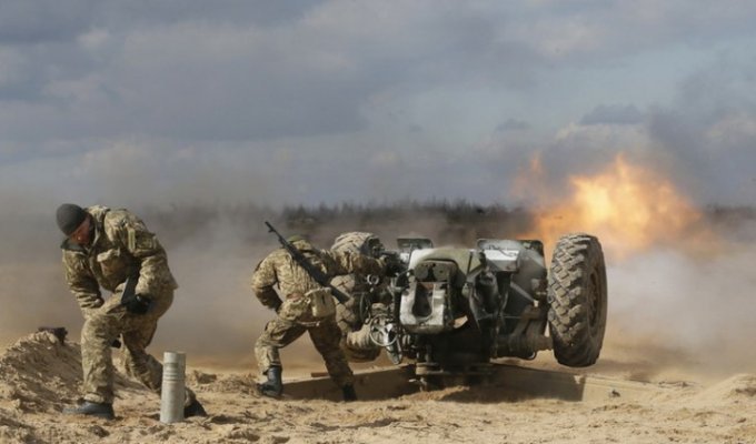 Как ВСУ уничтожают террористов в условиях Минска-2