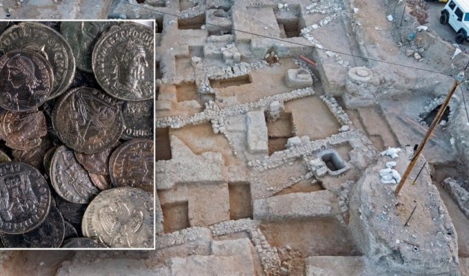 В Израиле обнаружен клад времён восстания против римлян (5 фото)