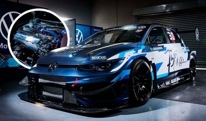 В ЮАР создали 1000-сильный Golf с мотором Audi (10 фото)