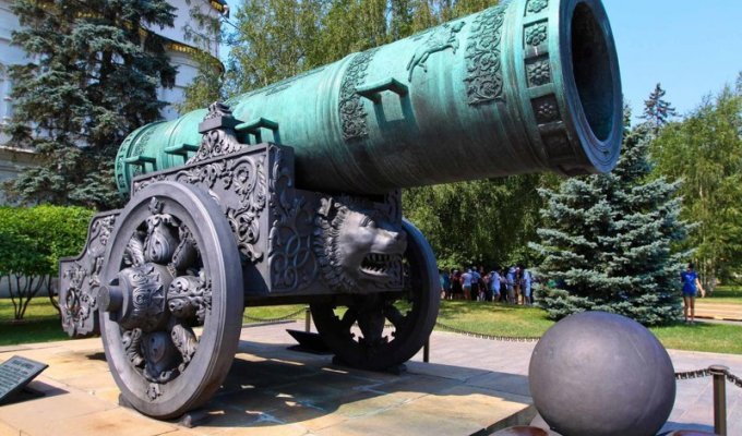 Самые большие пушки за всю историю человечества (10 фото)