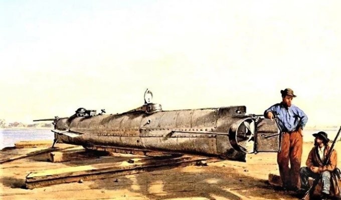 С боевого задания не вернулась: тайну гибели первой боевой подлодки раскрыли спустя 150 лет (5 фото)