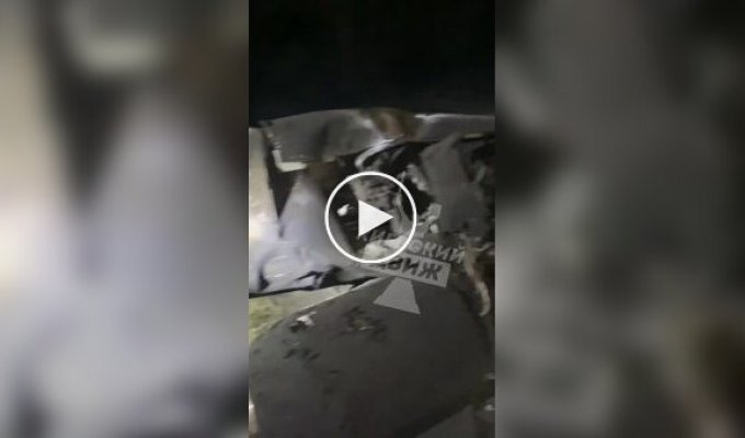 В Киеве мужчина обнаружил во дворе своего дома сбитую ракету