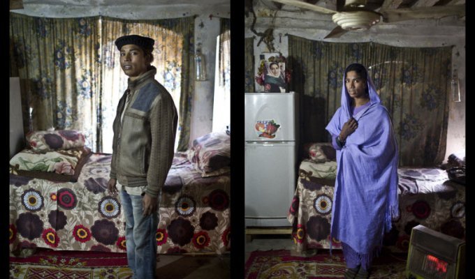 Двойная жизнь пакистанских трансвеститов (10 фото)