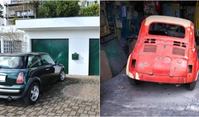 Germans were reminded why they need garages (3 photos)