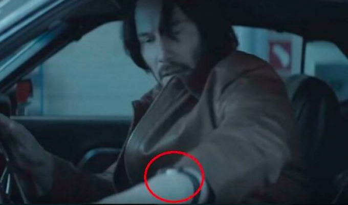 Notice how Keanu Reeves wears a watch in John Wick. Everything is for a reason (5 photos)