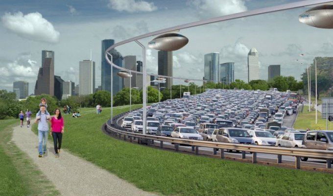SkyTran — новый вид общественного транспорта будущего (13 фото)