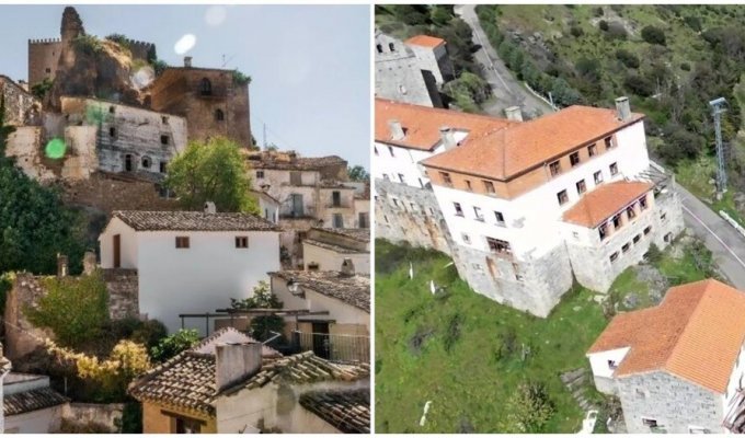 For the price of an apartment: an entire village has been put up for sale in Spain (6 photos + 1 video)