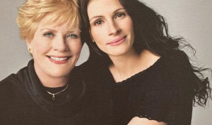 Famous women and their mothers (12 photos)