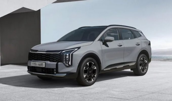 Kia showed an updated Sportage crossover (20 photos)