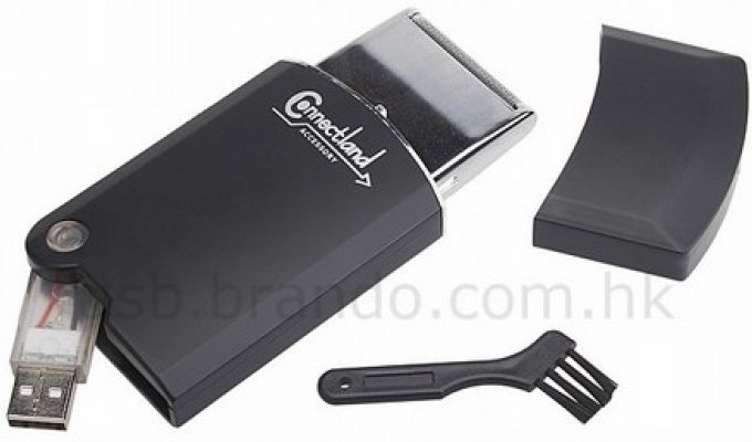 USB-бритва – для тех, кто не успевает побриться дома