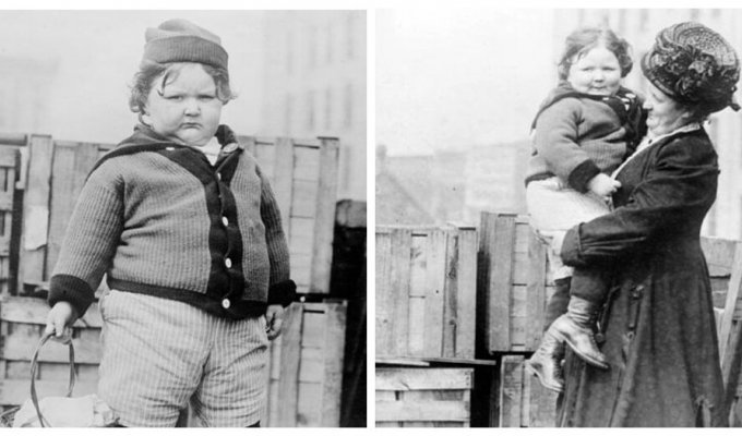 Джон Уилсон Уэбб – один из самых больших малышей в мире (4 фото)