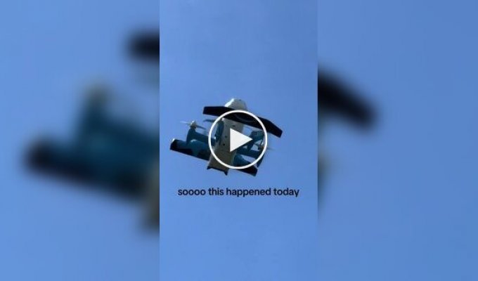 Failed delivery of a package by drone