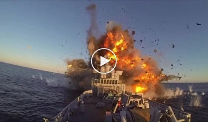 Норвежский фрегат был уничтожен ракетой нового поколения