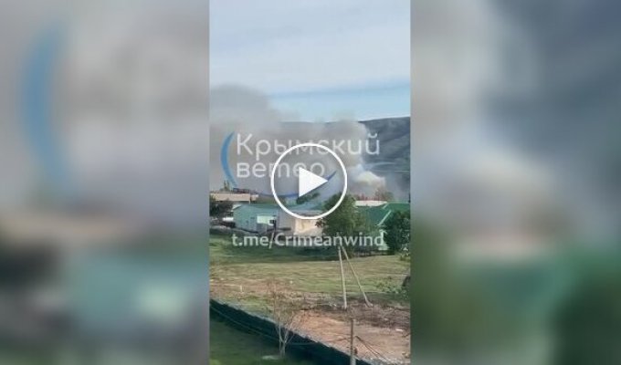 Дроны СБУ поразили склады боеприпасов береговой обороны РФ возле Перевального в Крыму