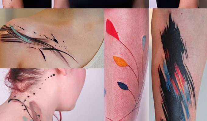 Крутые и модные татуировки от современных мастеров (13 фото)