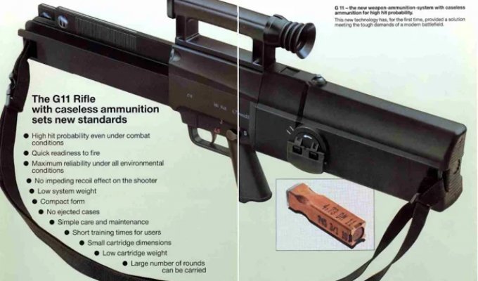HK G11 оружие будущего,которое не взлетело (6 фото)