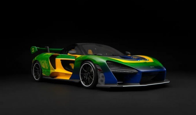McLaren Senna toy car (7 photos)