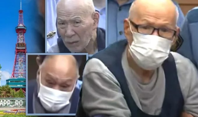 227 years for three - a gang of grandfathers attacks Japan (6 photos)