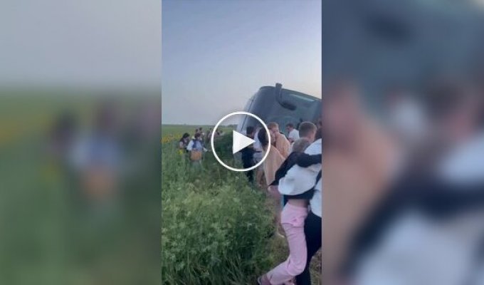 В Румынии перевернулся автобус с украинцами