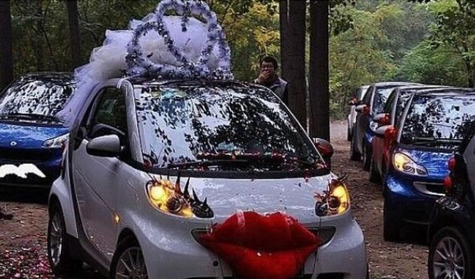 Свадьба у машин
