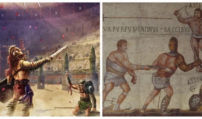 What Roman Gladiators Really Looked Like (6 photos)