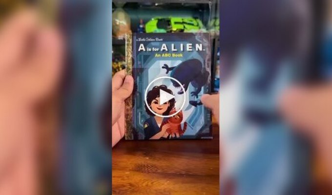 Disney released an alphabet book based on the Alien universe