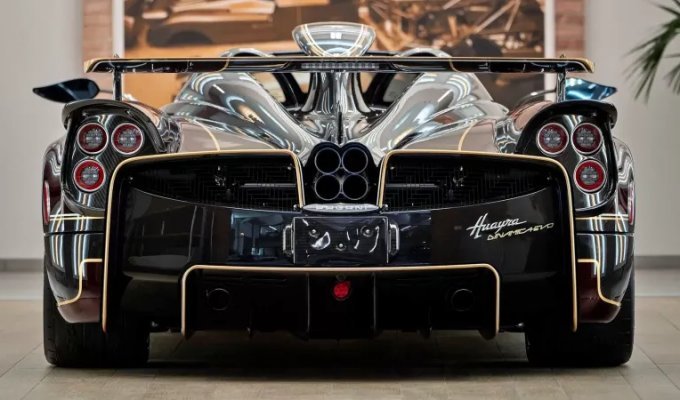 The only copy of the roadster Pagani Huayra Dinamica Evo (4 photos)