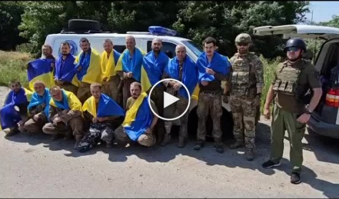 Сегодня вернули домой из плена еще 22 украинских воинов