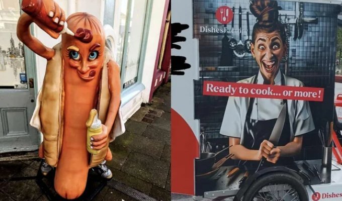 A Hot Dog with Ketchup on Its Head and 21 Other Design Fails That Will Leave You Asking Questions (27 photos)