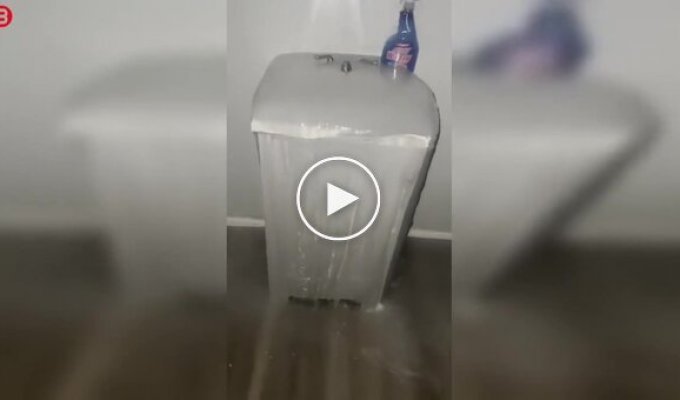 Забыл закрыть кран — получил ледяной апокалипсис