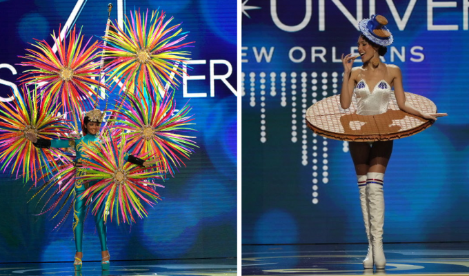 Как выглядели национальные костюмы всех участниц конкурса «Мисс Вселенная» (90 фото)