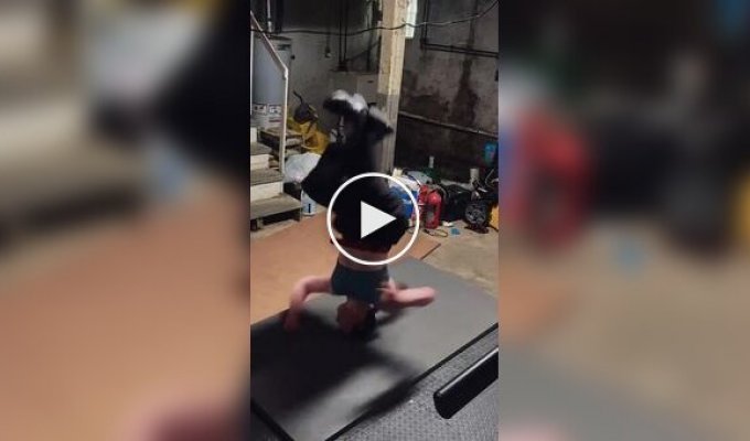 Удивительное мастерство вращения на голове