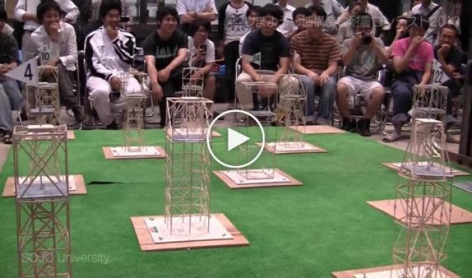 Интересный инженерный конкурс в японском университете