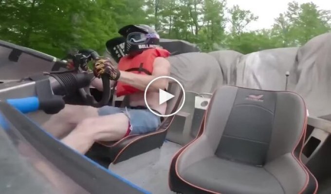 Трамплин для моторной лодки