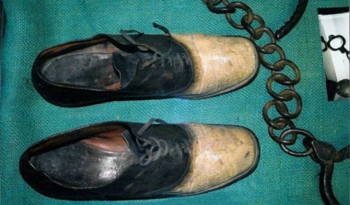 How the robber "Big Nose George" became a pair of shoes and an ashtray (9 photos)