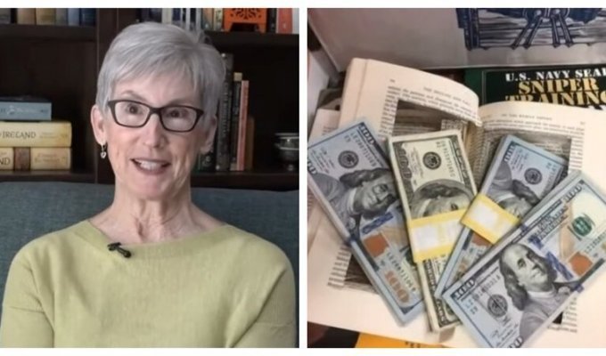 Волонтер книжного базара нашла в книге $4 000 и вернула их владельцам (5 фото + 1 видео)