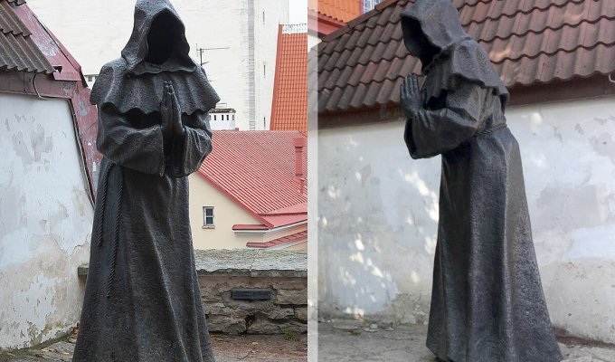Пустые монахи Старого Таллина – без лиц, но с именами (8 фото)