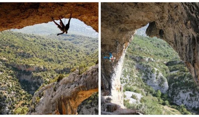 Арка Роделлара: гора с дырой, через которую бросают вызов небу и судьбе (8 фото + 1 видео)