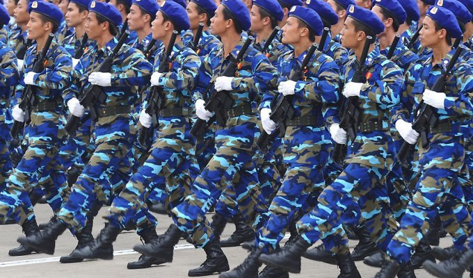 Рост азиатской военной мощи (30 фото)
