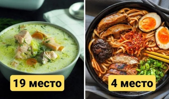 20 soups from around the world that were recognized as the most delicious in 2024 (21 photos)